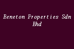 Cbd properties sdn bhd's employees email address formats. Beneton Properties Architect In Ampang