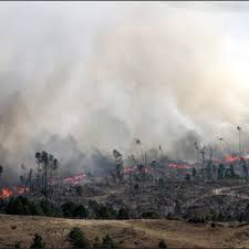 La zona es observada por las cámaras y radares abordo de los diferentes satélites con los El Mapa De Los Incendios
