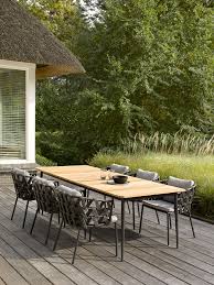 Leo Dining Chair And Dining Table By Vincent Sheppard A Stunning Outdoor Dining Set Vincentshep In 2020 Best Outdoor Furniture Teak Patio Furniture Outdoor Furniture