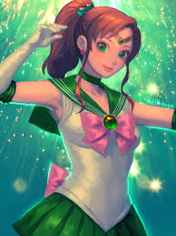 Sailor Jupiter By Bellhenge Sailor Moon Know Your Meme I love her hair it's long and dark green,i just love it! bellhenge sailor moon