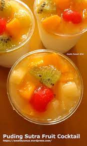 Lihat juga resep puding tahu cocktail buah enak lainnya. Puding Sutra Fruit Cocktail