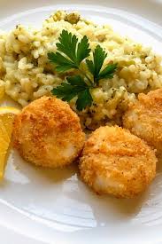 Air Fryer Breaded Sea Scallops Recipe Air Fryer Recipes Healthy Scallop Recipes Air Fryer Recipes Vegetarian