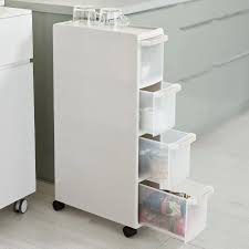 Check spelling or type a new query. Sobuy 4 Drawers Plastic Storage Drawer Unit On Wheels Trolley With Drawers Slide Out Cabinet Rack Frg41 Hg Kitchen Islands Trolleys Aliexpress