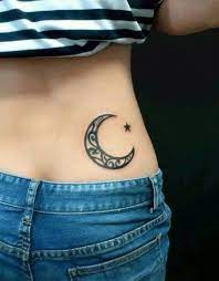 Moon Tattoo Adorable Star Tattoos Tribal Tattoos Star Tattoo Designs