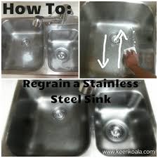 Make Your Stainless Steel Sink Shine Like New Again Easily Get Rid Of Clean Stainless Steel Sink Cleaning Stainless Steel Appliances Stainless Steel Cleaning