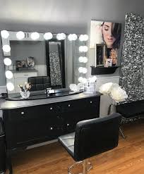 Pin On Black Makeup Vanity