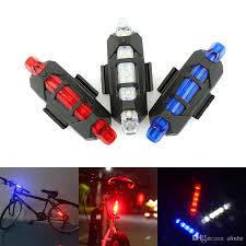 Cycling 5 Led Usb Rechargeable Bike Bicycle Tail Warning Light Rear Safety Lamp Cycling Bike Light 4 Model Warning Light Led Lighting Led Strip Lights From Alinhe 2 05 Dhgate Com
