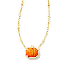 Kendra Scott Pumpkin Necklace