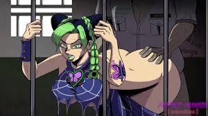 Jolyne Cujoh Gets her Thicc Ass Interrogated [PurpleMantis]