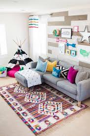 Colorful Playroom Design With The Land Of Nod Colorful Playroom Diy Playroom Kid Room Decor