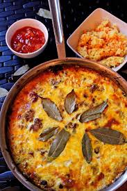 South African Baked Bobotie Who Noms The World Recipe African Food Bobotie Recipe South Africa Bobotie Recipe