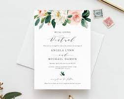 Virtual Wedding Ceremony Invitation Template Printable Virtual Wedding Invite Social Distancing New Wedding Plan Announcement W29 Wedding Ceremony Invitations Wedding Card Diy Virtual Invitations