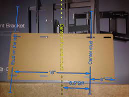 Maybe you would like to learn more about one of these? How Can I Center A Tv On A Wall With A Centered Stud Home Improvement Stack Exchange