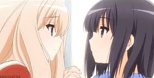 Animated Gif About Love In Yuri By Charly 2442 imagenes yuri | anime, cute hug, kawaii anime. animated gif about love in yuri by