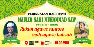 5 november 2020 hari : Contoh Template Banner Maulid Nabi Muhammad Saw Cdr Mas Vian