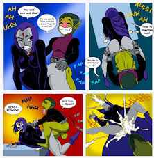 Raven x Beast Boy comic porn | HD Porn Comics
