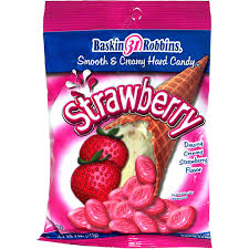 Jolly rancher assorted fruit flavored hard candy, individually wrapped, 5 lb bag (360 pieces). Baskin Robbins Smooth Creamy Hard Candy Strawberry Shop Edwards Food Giant