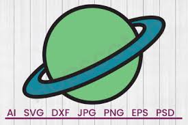 Download Download Planet Saturn Svg File Dxf File Free 3d Svg Cut Files For Cricut Silhouette And More
