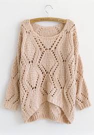 pink plain round neck long sleeve cotton sweatershirt orgu tig isleri orme tezgahi desenleri