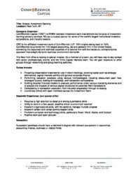 Accountant top skills & proficiencies: Cohnreznick Capital Analyst Associate Job Description Corporate Finance Cohnreznick Capital