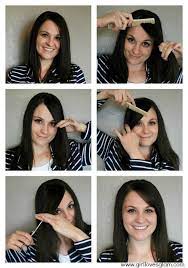 Pin On Cutting Your Own Bangs