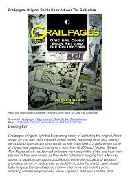 READ Grailpages: Original Comic Book Art And The Collectors - , and others!  Balancing out the - Studocu