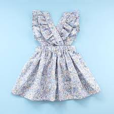 Change the colors for boys or girls. Flutter Pinafore Dress Pattern Ohmeohmysewing