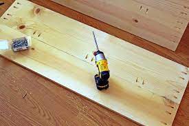 Attaching Boards Side By Side Using Kreg Jig For Countertop Kreg Jig Jig Sideboard