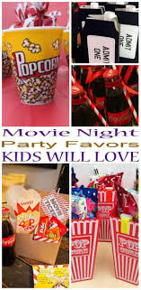 Movie Theater Birthday Party Favor Ideas Top Movie Night Party Favors Kids Will Love Movie Night Party Favors Kids Movie Night Party Movie Night Party