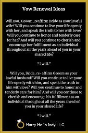 Wedding Vow Renewal Scripts With Pdf S Wedding Ceremony Pro Indiana Wedding Renewal Vows Vow Renewal Beach Marriage Vows