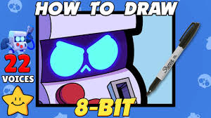 Download files and build them with your 3d printer, laser cutter, or cnc. How To Draw 8 Bit Icon With All 22 Voice Lines Brawl Stars Digital Drawing Youtube