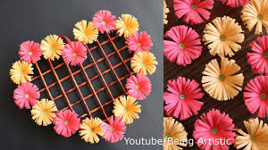 Diy Paper Heart Wall Hanging Easy Wall Decoration Ideas Paper Craft Youtube These wall decor ideas and tips will help you out. diy paper heart wall hanging easy
