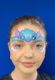 Stitch Face Paint Tutorial for Kids and Beginners