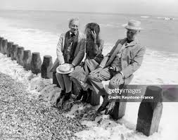Sir John Gielgud Playing The Role Of Mock Turtle, Anne Marie Malik As...  News Photo