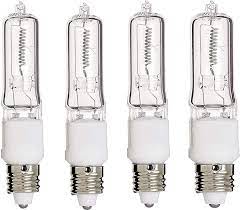 The clifton park home depot isn't just a hardware store. 75 Watts Q75cl Mc Single Ended Replacement Halogen Light Bulbs Clear Jd Type T4 Shape Warm White E11 Mini Candelabra Base 120 Volts Light Bulbs Pack Of 4 Amazon Com
