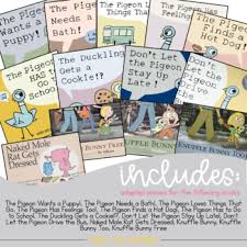 By mo willems (2019, hardcover) pigeon ser.: Mo Willems Set 2 Adapted Piece Book Set 13 Book Sets Pigeon Knuffle Bunny