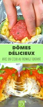 Domes De Pates Remplis De Viande Hachee Et De Fromage Recette Pates Viande Hachee Fromage Sauc En 2020 Recette Avec Viande Hachee Viande Hachee Recettes De Cuisine