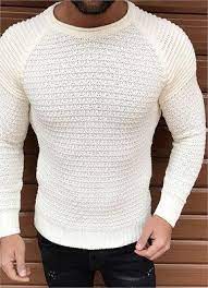 Beyaz Orme Kazak Urununu Ayrintili Incelemek Icin Hemen Tiklayin En Sik Triko Hirka Ve Kazak Modelleri Icin Secim Mo Moda Hombre Ropa De Hombre Ropa Masculina