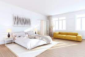 This minimalist modernist bedroom uses clean lines and symmetry without feeling impersonal. Wow 40 Sleek Modern Primary Bedroom Ideas Photos Home Stratosphere
