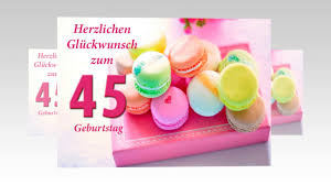 Herzlichen Glückwunsch Zum 45 Geburtstag Youtube