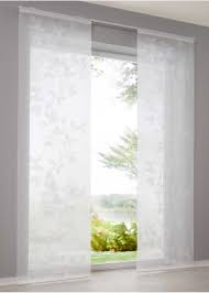 Panneau Coulissant Achat 1 Pce Blanc Rose Bpc Living Acheter Online Bonprix Fr Panneau Coulissant Rideau Transparent Panneau