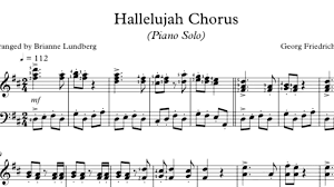 Or, shop digital sheet music here. Hallelujah Chorus Handel Piano Solo Sheet Music Youtube
