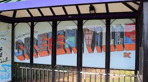 Cleveland port city glass & paint co. Inaugural Bus Shelter Art Contest Transforms 10 Greenlink Stops Greenville Journal