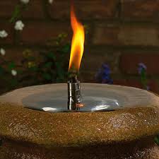 Constructed of durable gfrc and available in three sizes, choose the fire feature that best suits your style and space. Fire And Water Torch Fountain