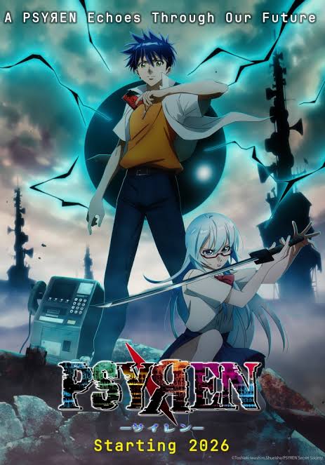 First Look: Psychic Battle Anime 'Psyren' Confirmed for 2026 - Animation Magazine