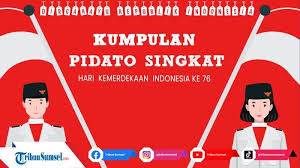 We did not find results for: Contoh Naskah Teks Pidato Sambutan Hut Ke 76 Ri Memperingati Kemerdekaan Indonesia 2021 Tribun Sumsel