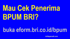 Akses eform.bri.co.id/bpum atau banpresbpum.id, blt umkm rp 1,2 juta cair mulai bulan juli 2021, berikut cara cek dan mencairkannya. Eform Bri Co Id Bpum Untuk Cek Penerima Bansos Umkm Produktif