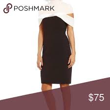 Calvin Klein Off The Shoulder Sheath Dress Dresses Clothes Design Sheath Dress