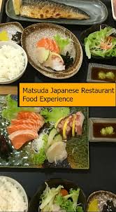 matsuda Japanese restaurant food experience | Restaurant recipes, Food,  Food experiences
