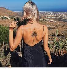 Cute Tattoo On The Back Inspiring Ladies Boho Tattoos Tattoos Spine Tattoos